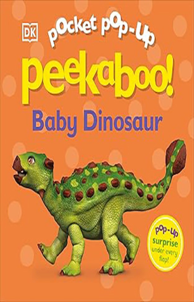 Pocket Pop-Up Peekaboo Baby Dinosaur